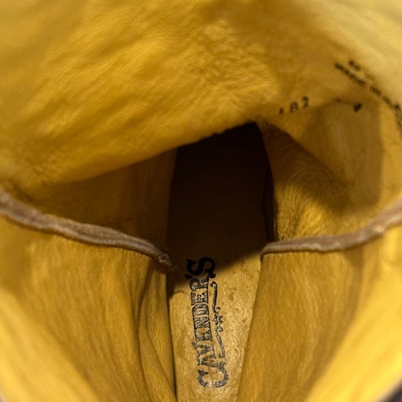 Brown Leather Embroidered Cowboy Boots Women’s Size 8.5B Made in Mexico Western - Picture 2 of 7